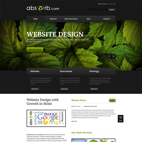 Website Design Portfolio 10