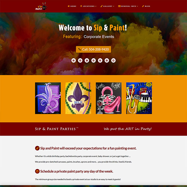 Website Design Portfolio 6